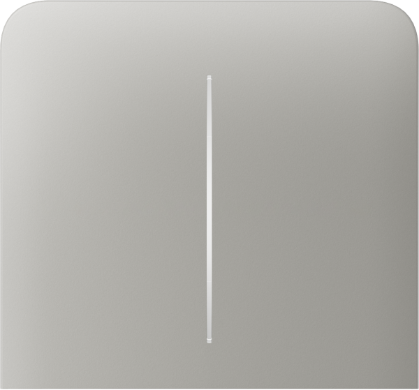 Бічна кнопка для двоклавішного вимикача Ajax SideButton (2-gang) vertical Oyster