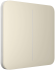 Вимикач Ajax LightSwitch 2-клавішний Ivory