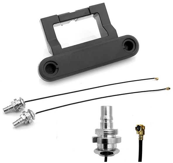 Кронштейн із комплектом коаксіального кабелю Alientech Refit Bracket & Cables Kit для DJI RC-N1