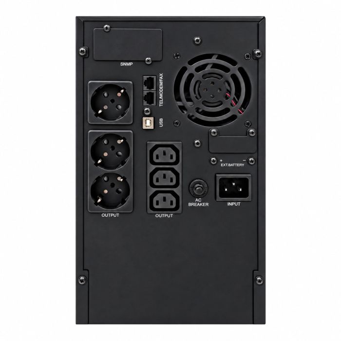 Пристрій безперебійного живлення GEAR, 3000VA/2400W LCD, лінійний інтерактивний (GU-3000PS)