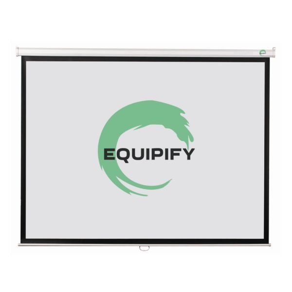 Екран для проектора  Equipify SGM-4304 (з механізмом поверн. наст.-стел. 120" (4:3) 244*183)
