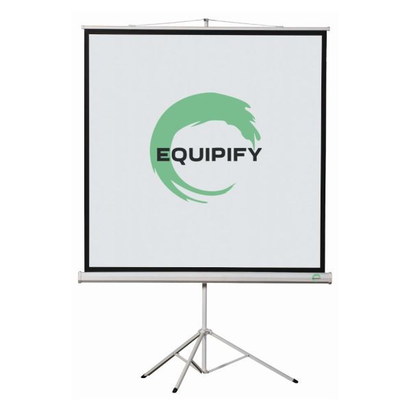 Екран для проектора Equipify SRM-1104 (на тринозі, 120", 244х183)