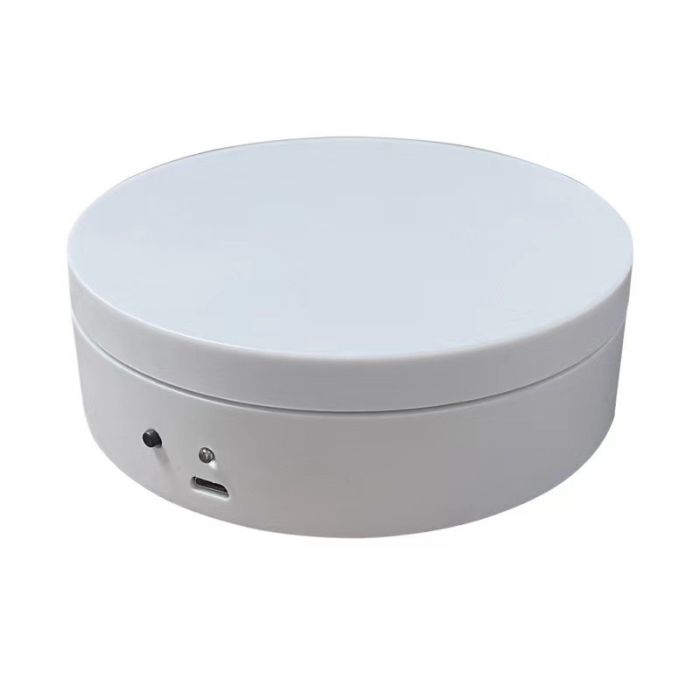 Стіл для предметного фото поворотний 12см 3кг білий Puluz DCA1360W