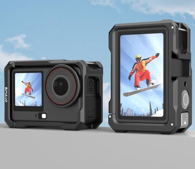 Рамка DJI Action 6 алюмінієва 1/4 холодний черевик Puluz PU1074B