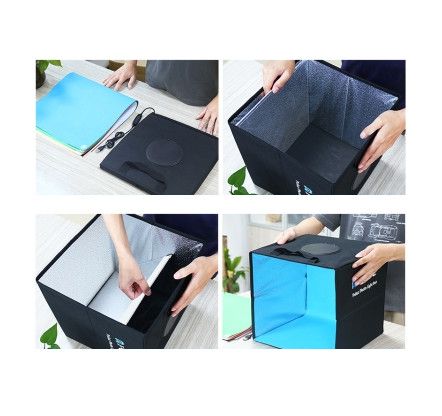 Лайтбокс 40см з кільцевої лампою Puluz PU5041B