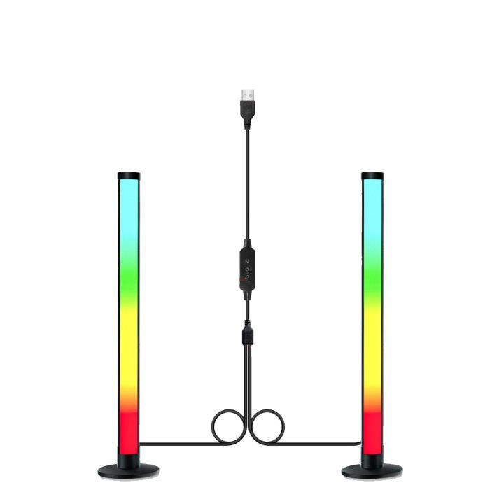 Панель RGB подвійне освітлення фону 48LED 42см пульт Puluz SKS-JZ-004