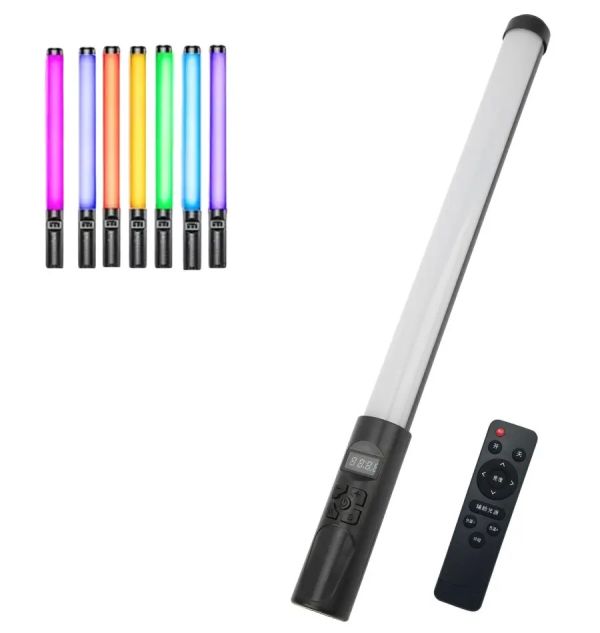 Світлодіодний освітлювач 50см RGB 3200-5500K Puluz TBD05527001
