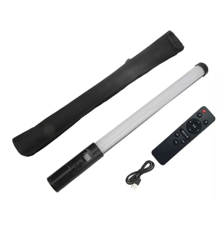 Світлодіодний освітлювач 50см RGB 3200-5500K Puluz TBD05527001