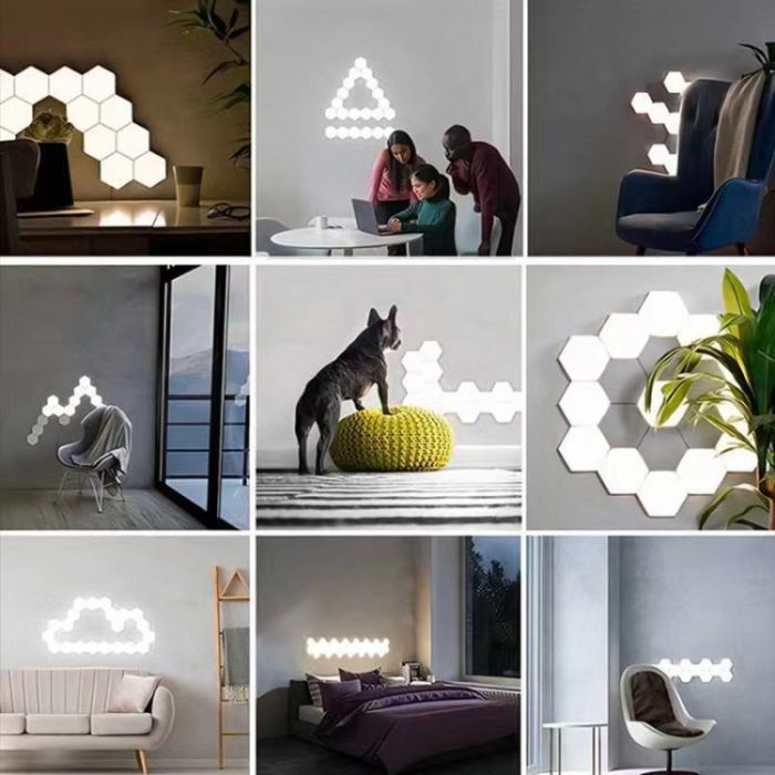 Освітлення RGB модульне на стіну стільники Puluz TBD0603967702B