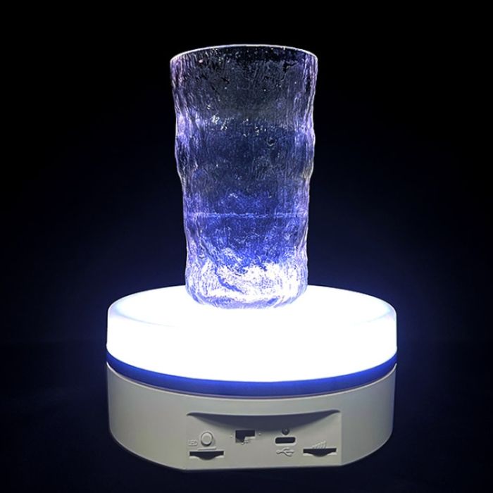 Поворотний стіл 16см з RGB підсвічуванням акумулятором USB AAA Puluz TBD0605319401