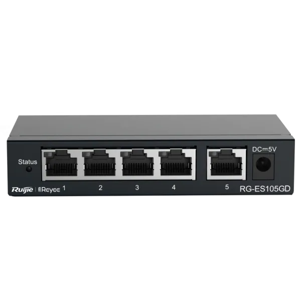 Ruijie Reyee RG-ES105GD Комутатор 5 портів некерований
