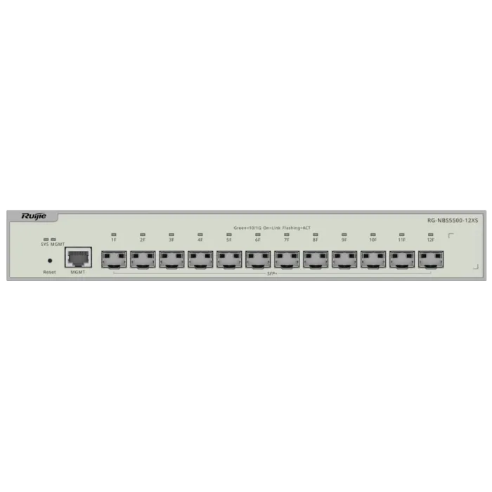 Ruijie Reyee RG-NBS5500-12XS Комутатор 12-портовий 10G SFP+ керований L3