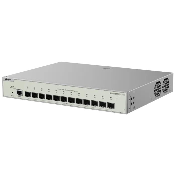 Ruijie Reyee RG-NBS5500-12XS Комутатор 12-портовий 10G SFP+ керований L3