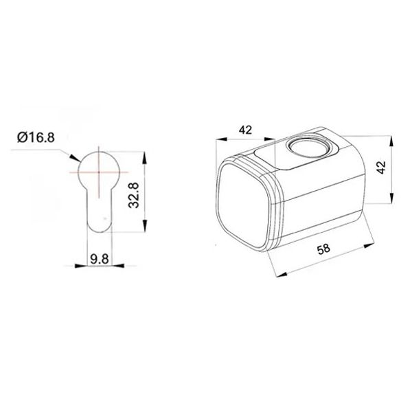 Розумний циліндр PES Cylinder 2 90T (45*45T) чорний