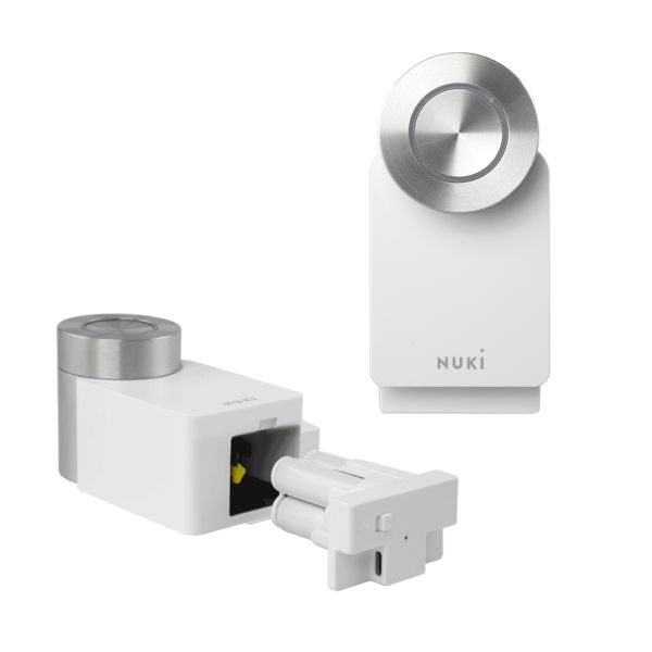 Розумний замок NUKI Smart Lock 4.0 Pro WiFi накладний білий