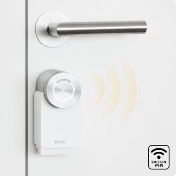 Розумний замок NUKI Smart Lock 4.0 Pro WiFi накладний білий