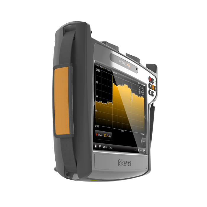 Ультрашвидкий аналізатор спектру MOSAIQ6 з опціями "Wi-Fi Analyzer 2.4/5 GHz", 4K-H.265 та GPS.