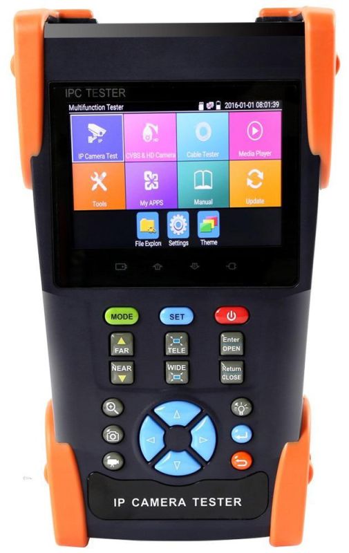 Тестер видеокамер RV-ZTest35P-H с сенсорным экраном