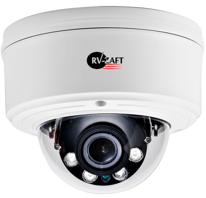 5MP купольная профессиональная IP Камера с инфракрасной подсветкой RVA-DM365ACB85-ZSP