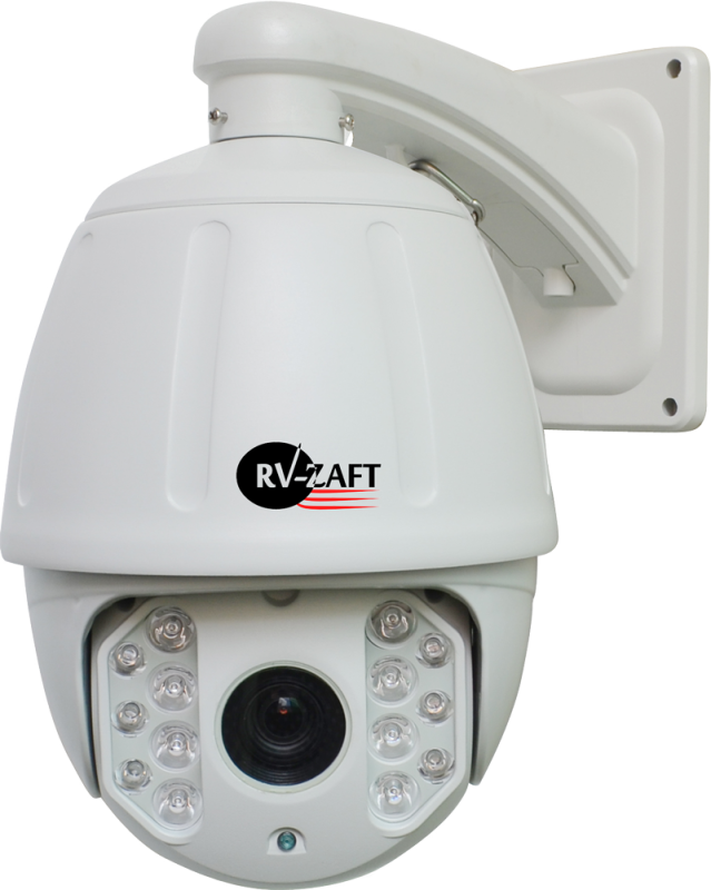 7" 2MP Высокоскоростная поворотная купольная IP камера RVA-SD855CF202-1
