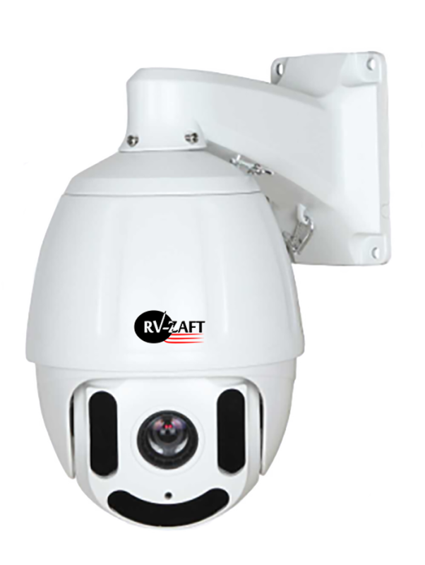 7" 2MP Среднескоростная купольная IP камера RVA-SD855ZF202-E1