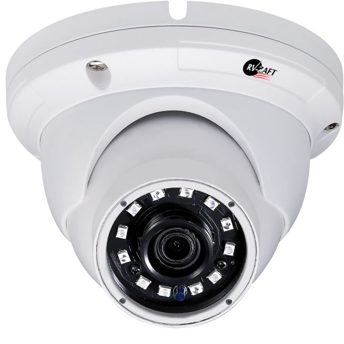 2.0MP купольная HD Камера с инфракрасной подсветкой и коаксиальным выходом RVC-DM367RC2S-C