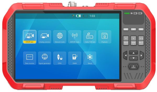 Тестер видеосигнала для аналоговых и IP-камер (всё в одном) RVT-ProXL6 с анализатором сигнала и спектра WiFi