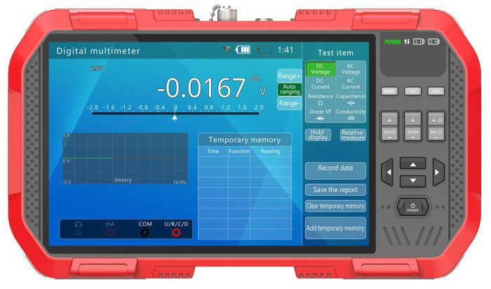 Тестер видеосигнала для аналоговых и IP-камер (всё в одном) RVT-ProXL6 с анализатором сигнала и спектра WiFi