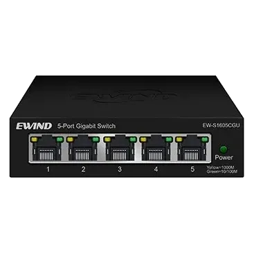 Ewind EW-S1608CGU 1000M Комутатор 8 портів некерований