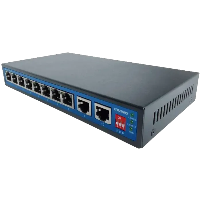 Ewind EW-S1910G-DP PoE Комутатор 10 портів некерований
