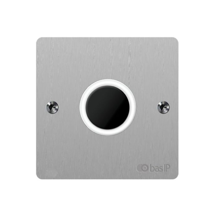 Безконтактна кнопка виходу BAS-IP SH-47T silver