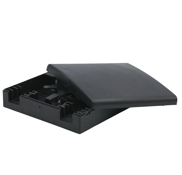 Абонентська розетка FTTH, для 2xSC simplex/ LC duplex чорна
