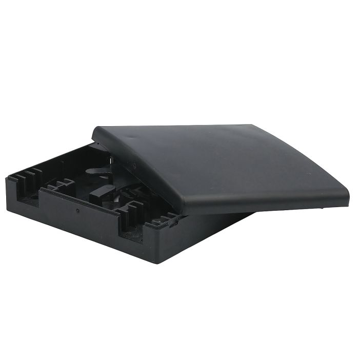 Абонентська розетка FTTH, для 2xSC simplex/ LC duplex чорна