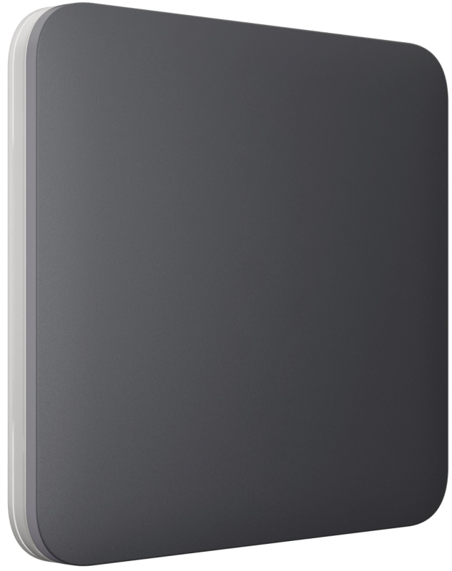 Вимикач Ajax LightSwitch 1-клавішний Graphite