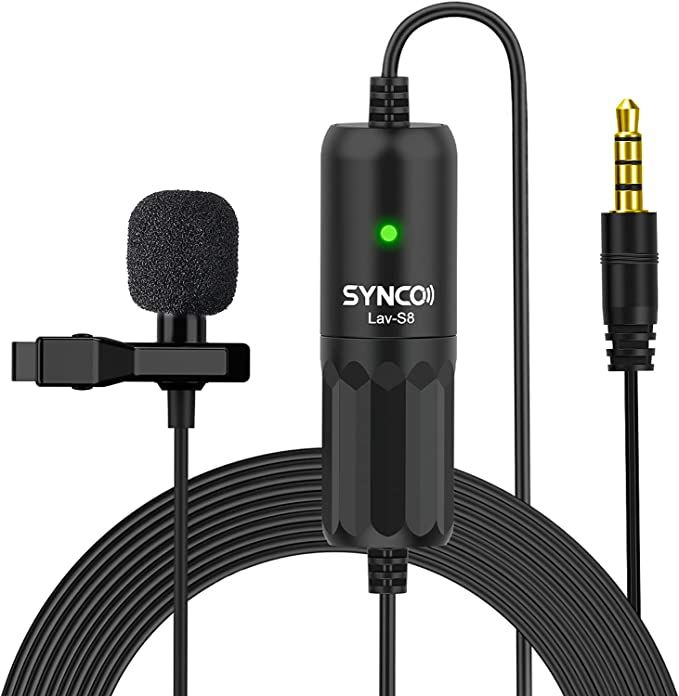 Петличний мікрофон для телефону 8м Synco Lav-S8