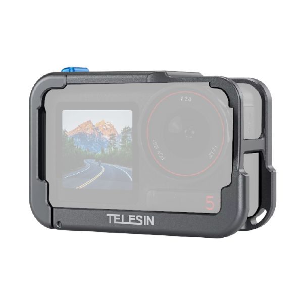Рамка DJI Action 5/4/3 алюмінієва вертикальна/горизонтальна Telesin S6-FMS-13-TDJ