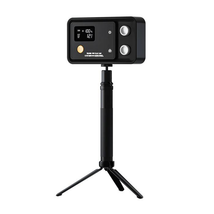 Відеосвітло RGB CRI 97+ 2500-8500К 12Вт Telesin TE-RGB-001
