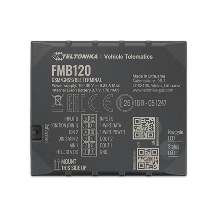 GPS-трекер Teltonika FMB120 Teltonika 10779