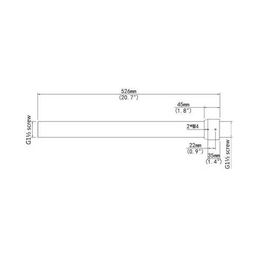 Підвісний кронштейн Uniview TR-SE45-A-IN Uniview 9549