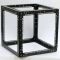 Стійка-кронштейн Cube3 19" 9U 550х550х550 мм, посилена, чорна, CMS