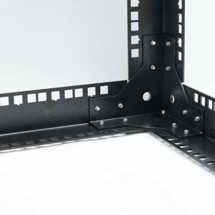 Стійка-кронштейн Cube3 19" 9U 550х550х550 мм, посилена, чорна, CMS