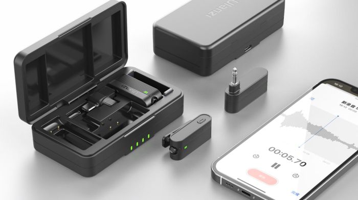 Бездротовий мікрофон для iPhone Android камери Type-C 3.5mm Ulanzi A100