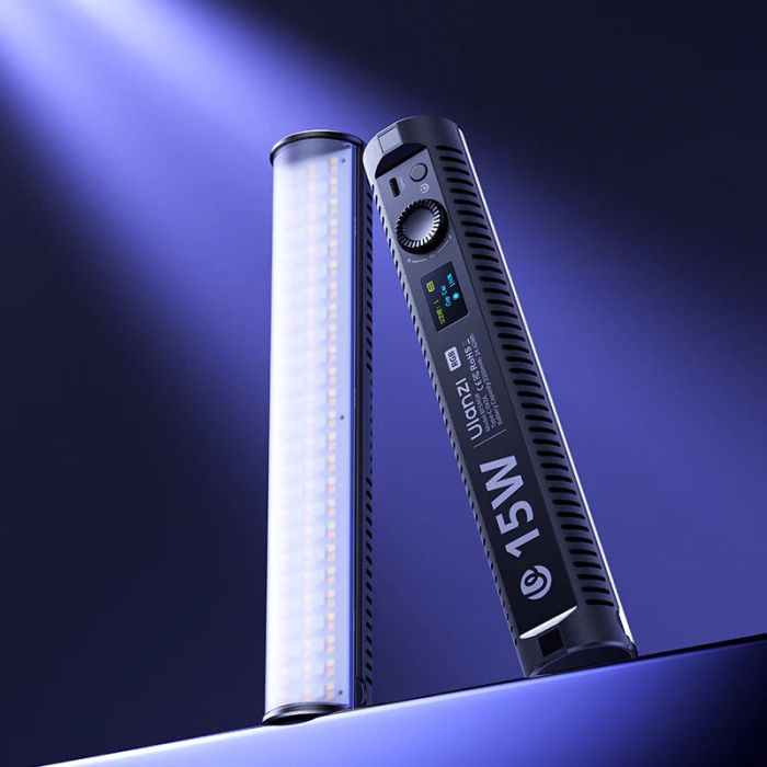 Відеосвітло циліндричний LED RGB палиця з магнітом 1800-9000К CRI 97 Ulanzi B15RGB