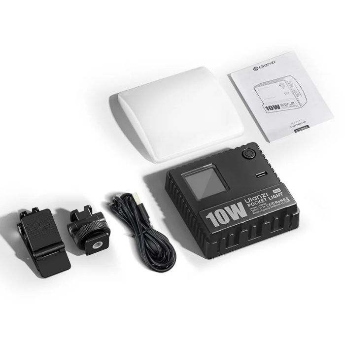 Накамерне світло 10Вт RGB із розсіювачем 1800-9000К Ulanzi C10RGB