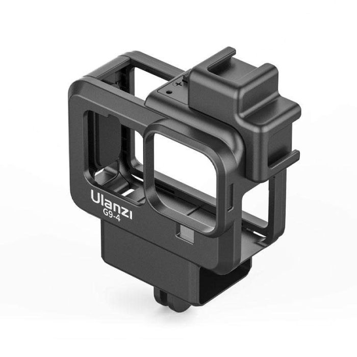 Влог рамка GoPro 12 / 11/ 10 / 9 фільтр 52мм холодний башмак ковпачок Ulanzi G9-4