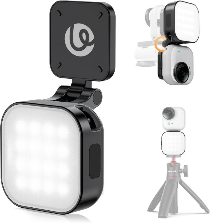 Накамерне світло для Insta360 Go Ultra магнітна лампа 5600K CRI 95+ Ulanzi IN07