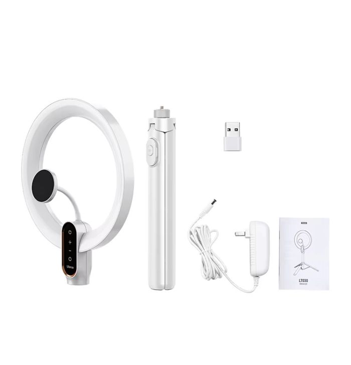 Кільцева лампа 26см для телефону CRI96+ 3000-6000К 58-175см MagSafe Ulanzi LT030