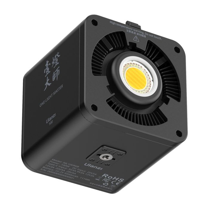 Постійне світло з акумулятором 100Вт RGB CRI 95+ 2700-6500К Ulanzi ML100RGB