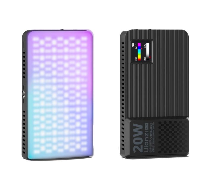 Панель світлодіодна міні 20Вт RGB CRI 96+ 1800-9000К Ulanzi K20 RGB