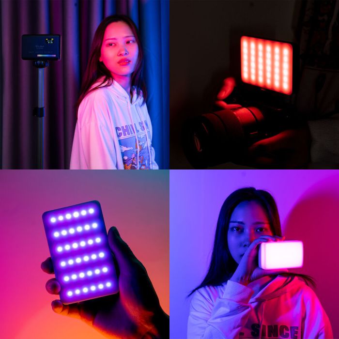 Накамерне світло RGB HUE 360 2500-9000К Ulanzi VL120RGB White